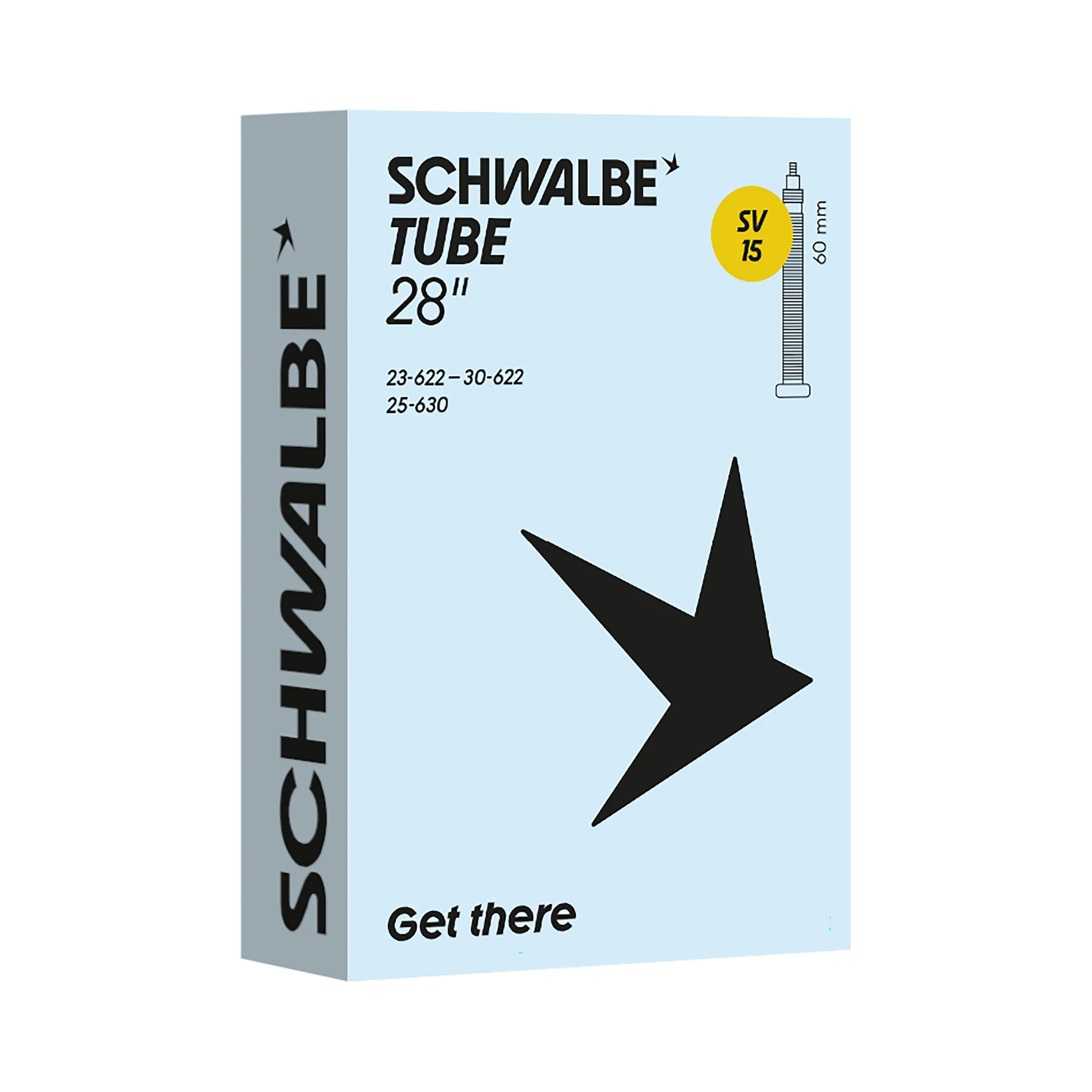 SCHWALBE Duše schwalbe 28 sv15 fv 60 mm