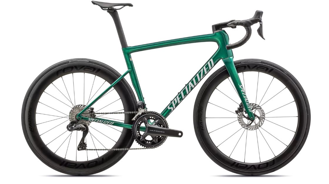 Silniční kolo SPECIALIZED Tarmac SL8 Pro Ultegra Di2 Gloss Green Metallic/White 2024 44