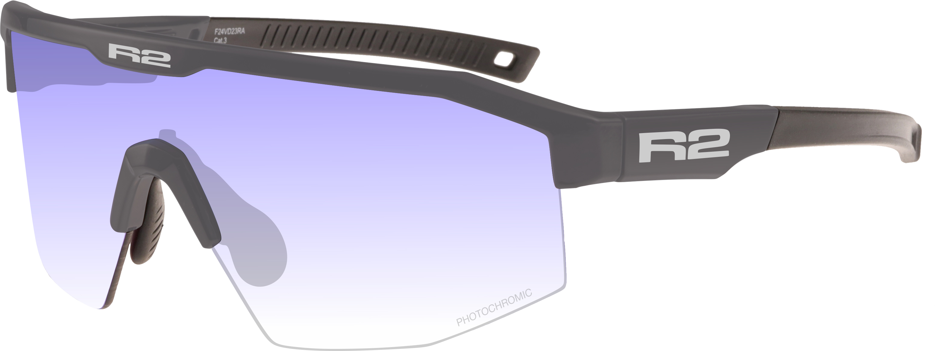 Brýle R2 Gain černé/modré fotochromatické