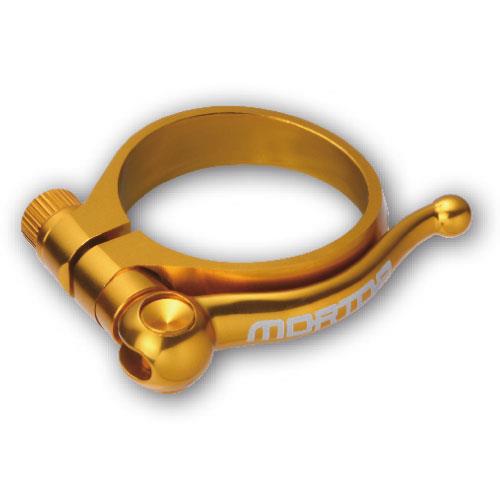 Sedlová objímka MORTOP SPC274 zlatá 31,8 mm