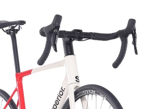 Silniční kolo SUPERIOR RR 9.4 Gloss Red / White 7 (5)