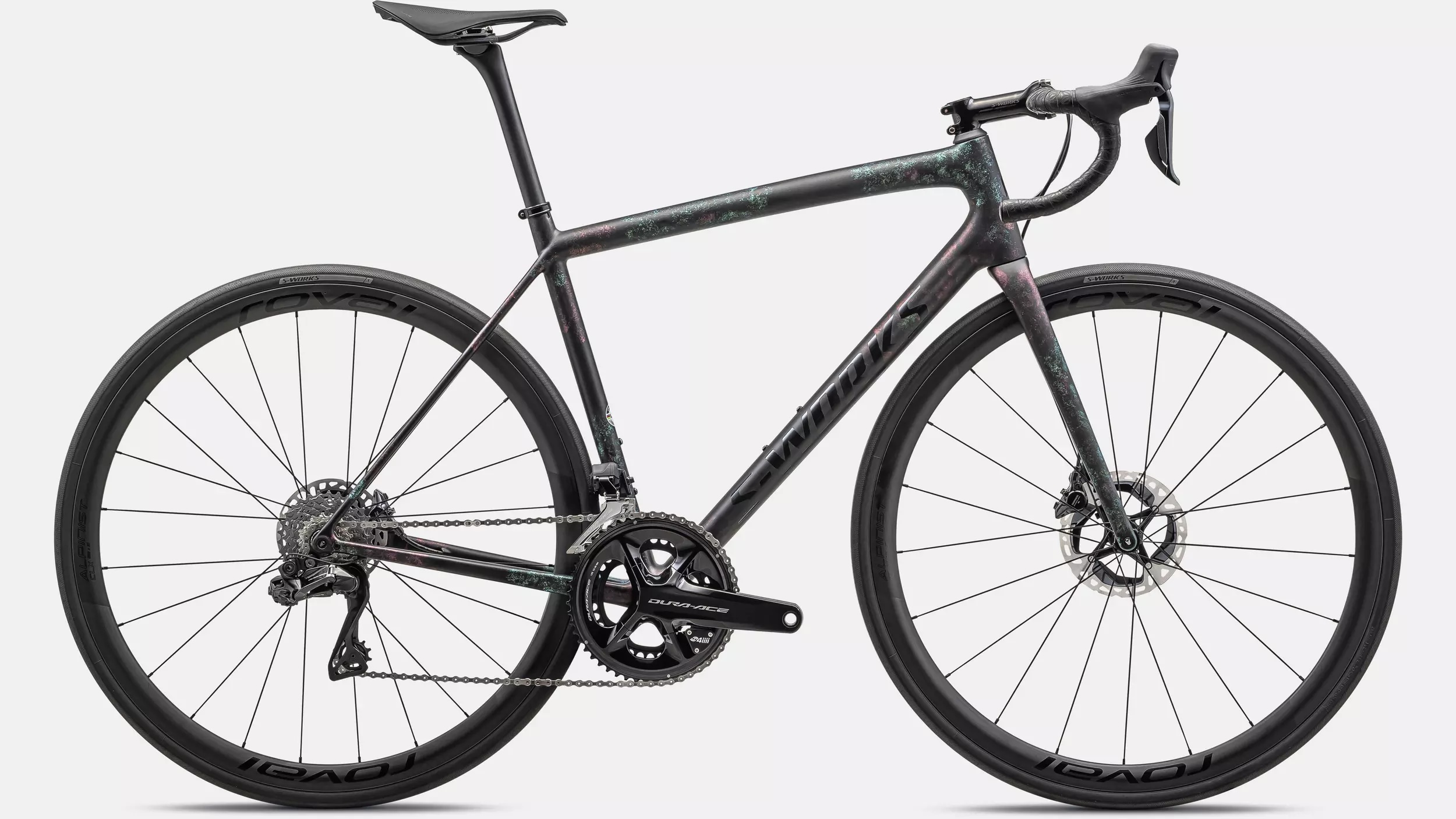 Silniční kolo SPECIALIZED S-WORKS Aethos Dura-Ace Di2 Obsidian / Lapis / Obsidian 2023 49