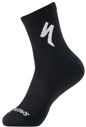 Ponožky SPECIALIZED Soft Air Mid Socks Black/White