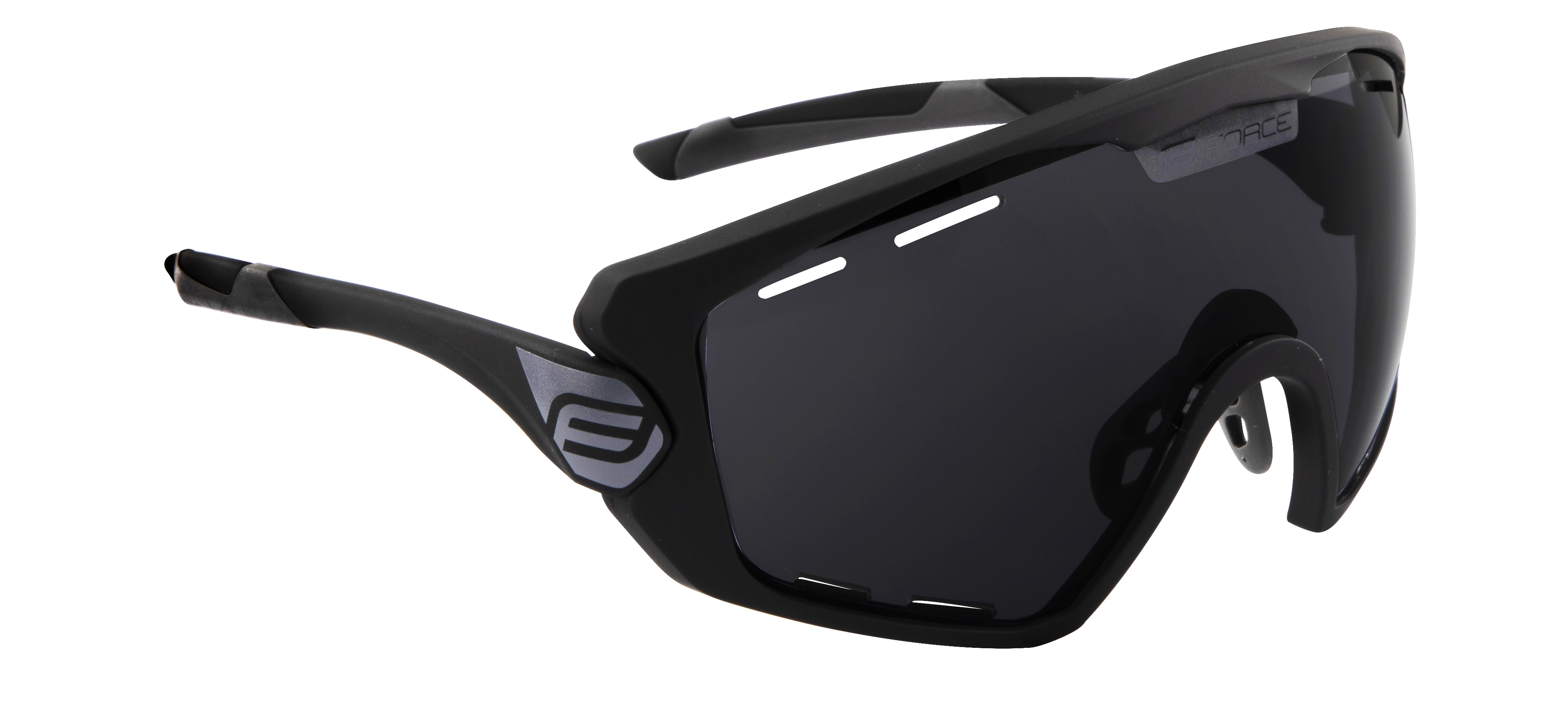 Brýle FORCE Ombro Plus matné černé, černá skla