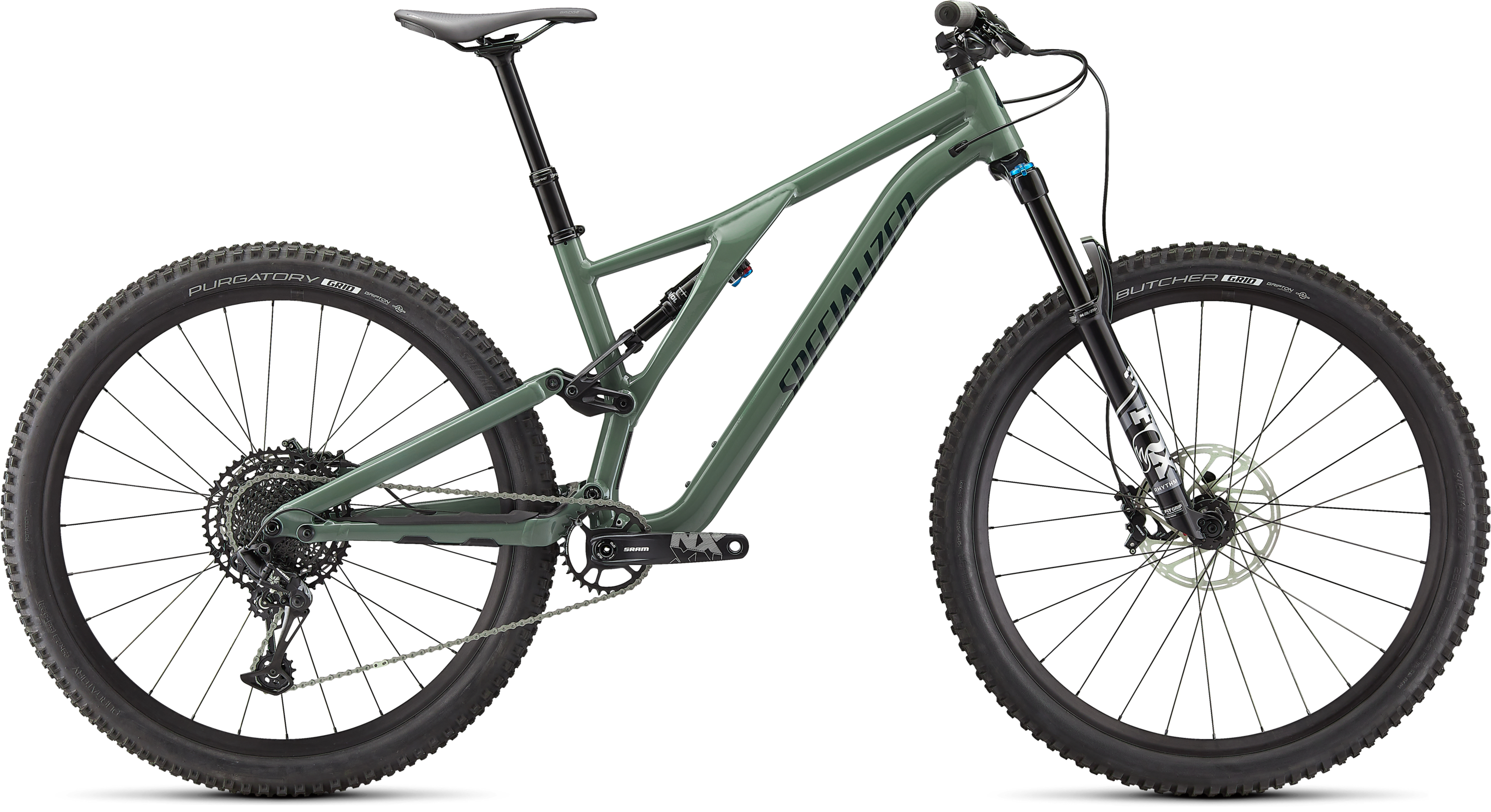 Horské kolo SPECIALIZED Stumpjumper Comp Alloy Gloss Sage Green/Forest Green 2022 S4 L