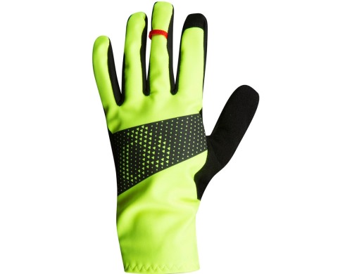 Zimní rukavice PEARL IZUMI Cyclone Gel (5 - 10°C) reflexní žluté