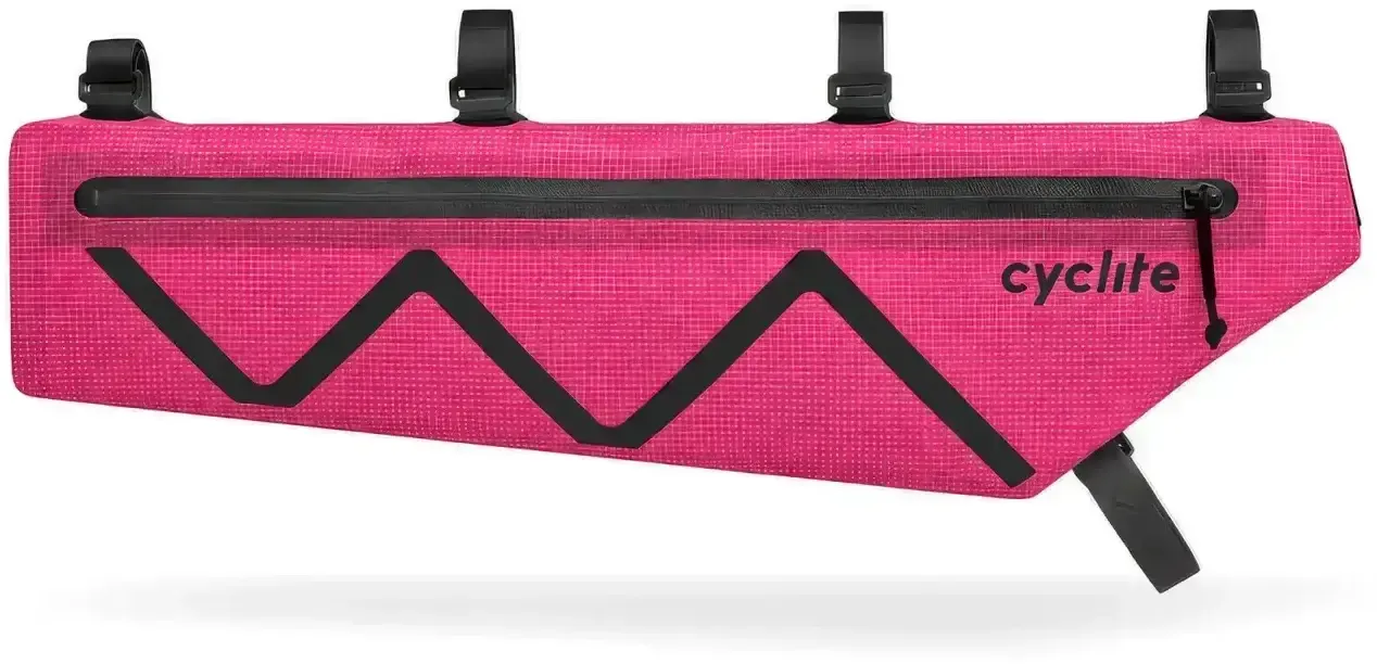 Cyclite Rámová brašna cyclite frame bag xt / 02 - pink rush