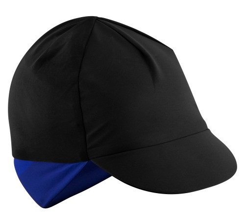Zimní čepice s kšiltem FORCE BRISK černo-modrá 1