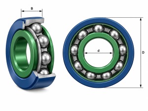 Ložisko do náboje NACHI 6001-2NSE9CM (2RS) (1)