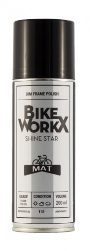 Čistič BIKEWORKX Shiner Mat 200 ml