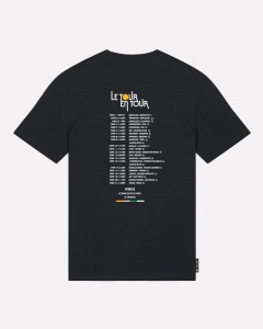 Triko THE VANDAL Le tour on Tour Black (1)