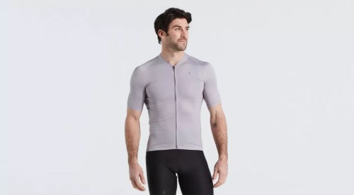 Dres SPECIALIZED SL Solid Short Sleeve Jersey Silver 01