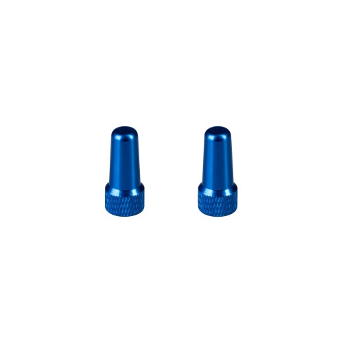 Čepičky galuskového ventilku FORCE hliníkové modré 2 ks 1