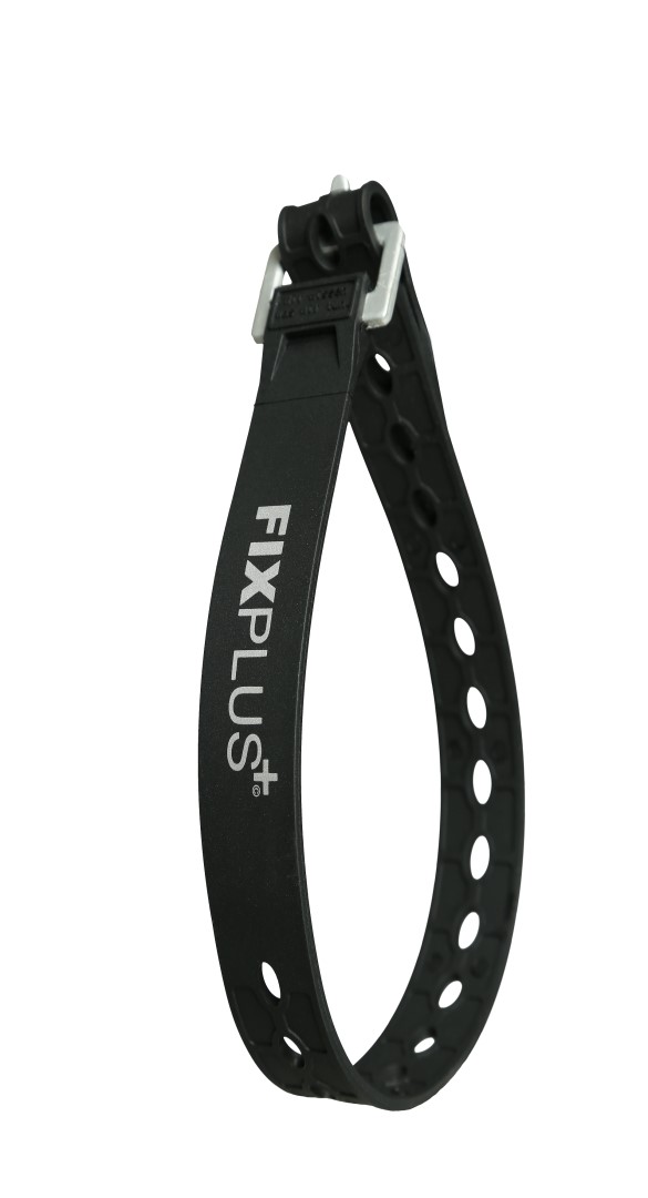 FIXPLUS Stahovací páska fixplus 66 cm černá