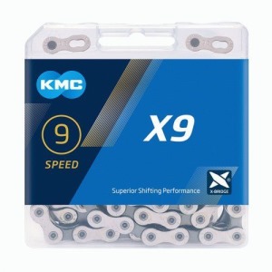Řetěz KMC X9 9s Silver/Gray 114 článků
