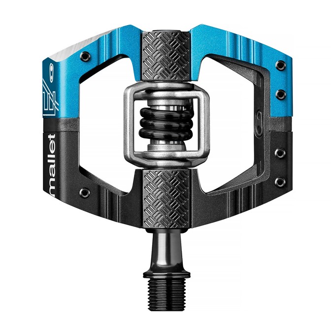 Pedály CRANKBROTHERS Mallet E LS Black/Blue