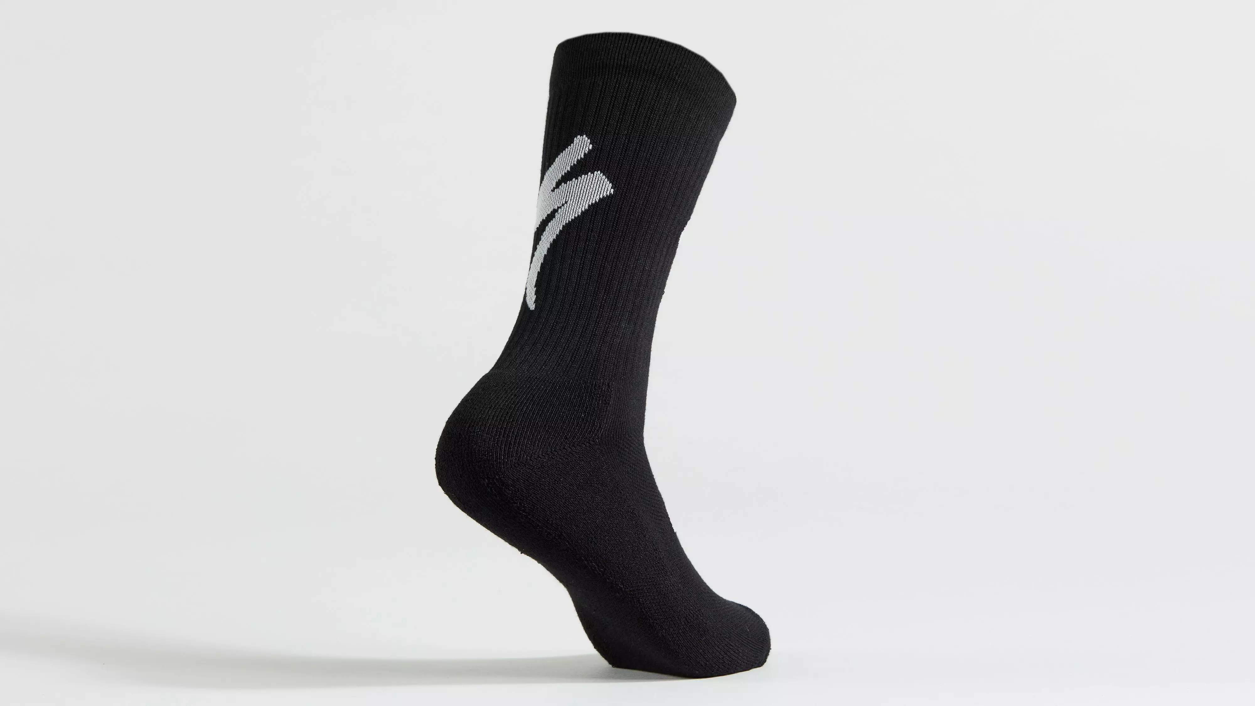 Ponožky SPECIALIZED Techno MTB Tall Black/White L