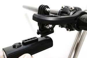 Držák světla GACIRON H07P redukce pro GoPro úchyt 1 (1)