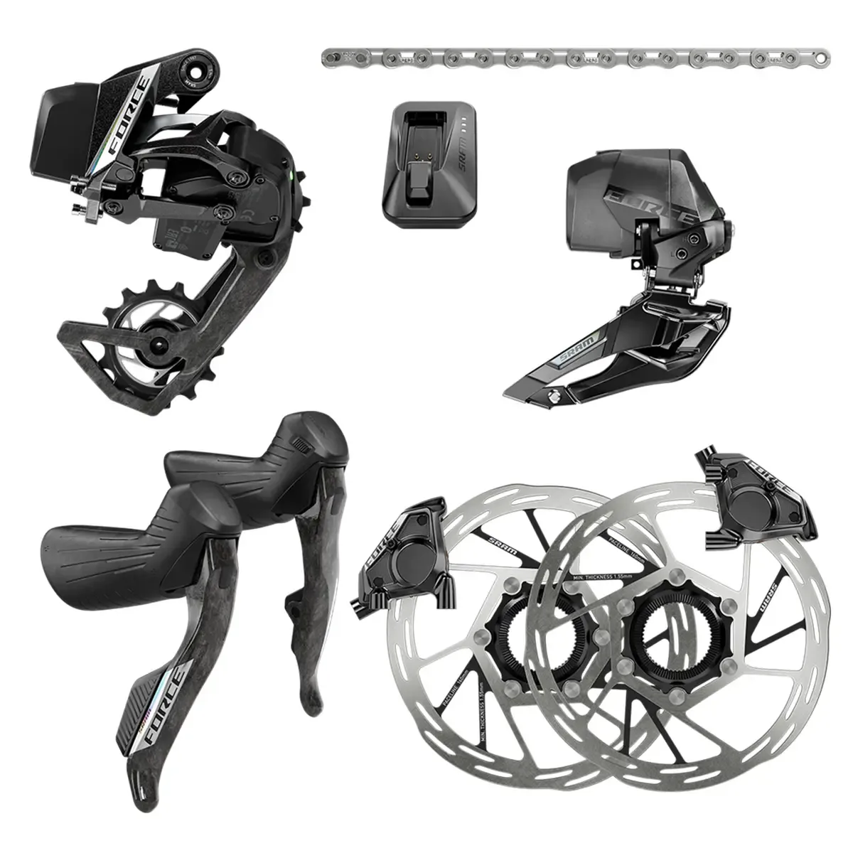 SRAM Sada sram force axs e2 2x12 hrd