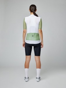 Dámský dres PISSEI Sanremo Donna Bianco/Salvia 4 (3)